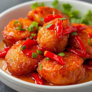 Crisp Fish Fillet In Spicy And Sour Sauce 酸辣脆鱼柳