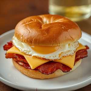 Turkey Bacon Egg & Cheese