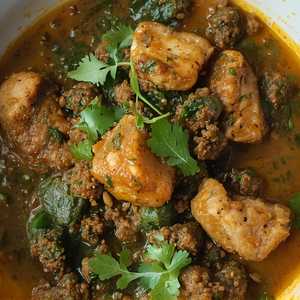 Egusi Stew + Fish