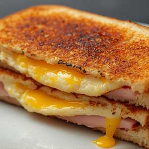 Grilled Ham, Cheese & Egg