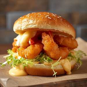 Shrimp Sandwich