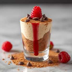 Raspberry Chocolate Chip Cannoli Mini