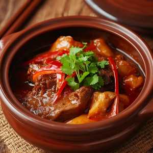 Beef Tendon Casserole
