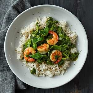 Reg Shrimp Saag