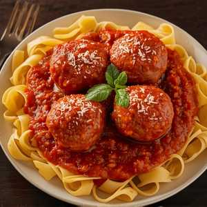 Cappellini Meatball & Meat Sauce