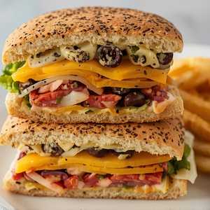 Vegetarian Muffuletta