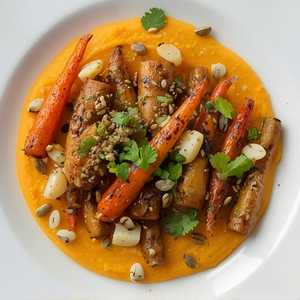 Charred Carrot & Parsnip
