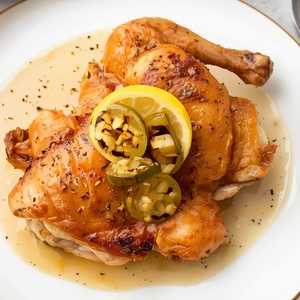 Lemon Roasted Jalapeno Chicken