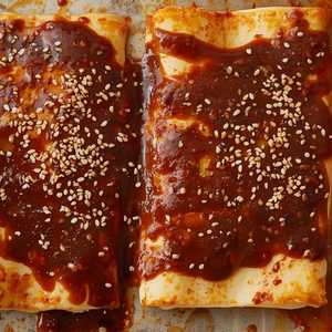 Chicken Mole Enchiladas