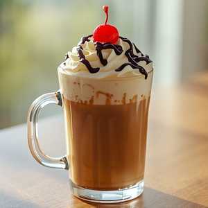 Hot Banana Split Latte