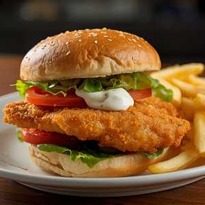 Beer-Battered Fish Sandwich