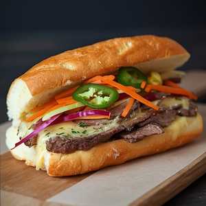 Banh Mi Cheese Steak