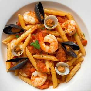 Seafood Penne