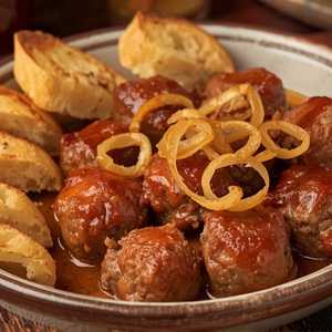 Braised Meatballs