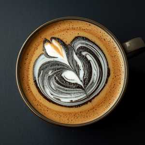 Black Sesame Latte