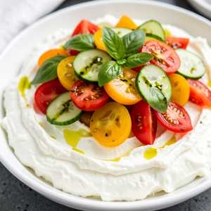Whipped Feta Salad