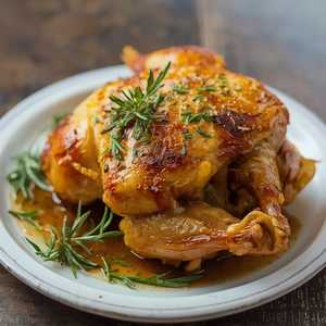 Boneless Garlic Half Chicken