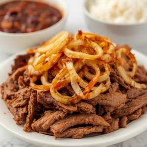 Braised Flank Steak (Vaca Frita A La Campesina)