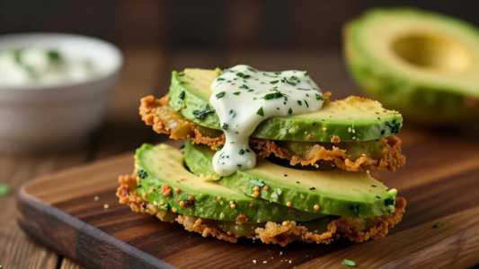 Avocado & Fried Green Tomato