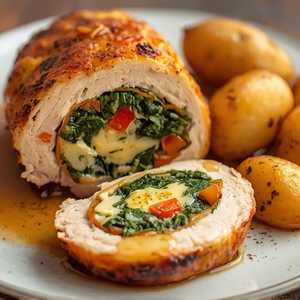 Tuscan Chicken Rollatini