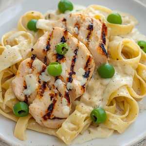 Cappellini Cream Sauce with Chicken