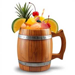Rum Barrel: