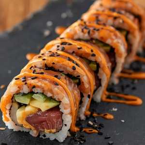 Spicy Sashimi Ahi Roll