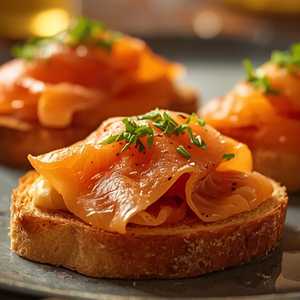 Bruschetta Al Salmone
