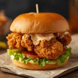 They Say Fried Chicken Sandwich
