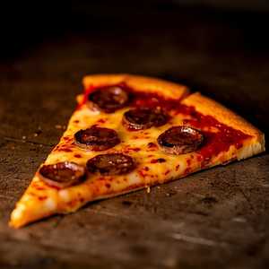 Sausage Pizza Slice