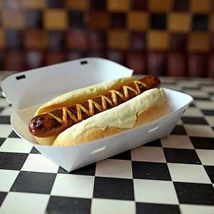 Plain Hot Dog