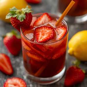 Strawberry-Tamarind Lemonade