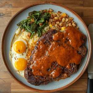 Ribeye Steak & Eggs