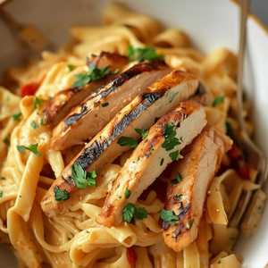 New Twisted Fettuccine Alfredo
