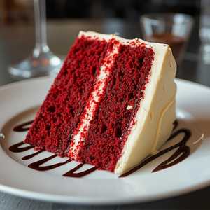 Fortune Cookie Red Velvet Cake