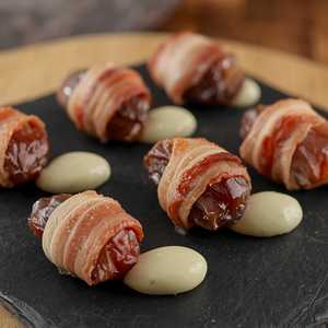 Bacon-Wrapped Dates