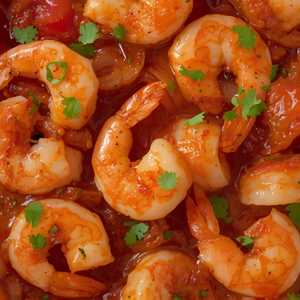 Ranchero-Style Shrimp / Ranchero Camarones
