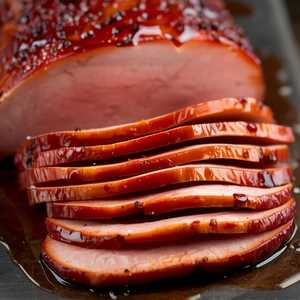 Carved Ham