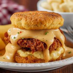 Fried Chicken & Biscuit