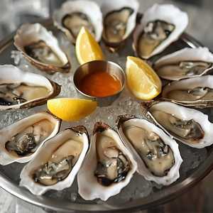 Local Oysters on the Half Shell