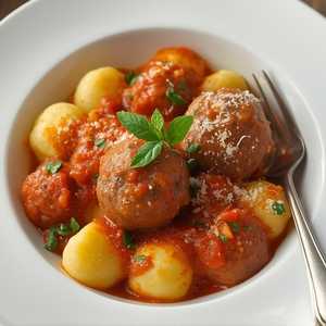 Gnocchi Meatballs