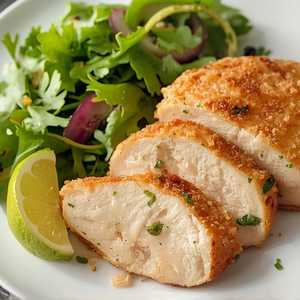Bistec De Pollo Empanizado