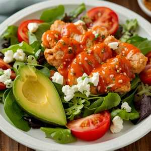 Grilled Buffalo Chicken Ranch Salad