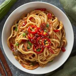 Veg Chilli Garlic Noodles