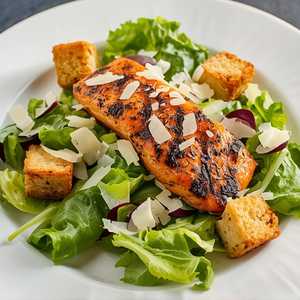 Blackened Fresh King Salmon Caesar*