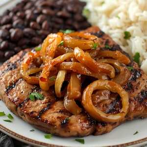 Bistec De Puerco A La Plancha