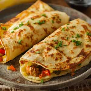 BÁNH XÈO CHAY / Vegetarian Crepe