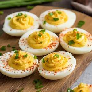 CHIPOTLE DEVILED EGGS (6 HALVES)