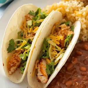 2 Soft Tacos (Machaca or Chicken)