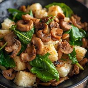 Shanghai Veggie Pork Rice Cake